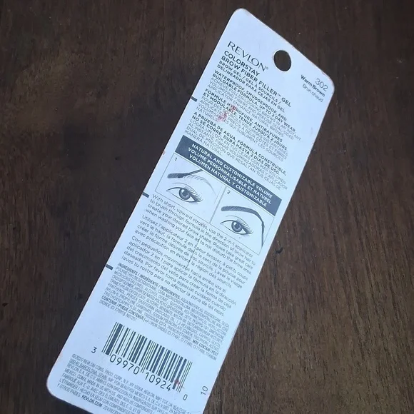 Revlon ColorStay Brow Fiber Filler Eyebrow Gel, 302 Warm Brown - Picture 3 of 3